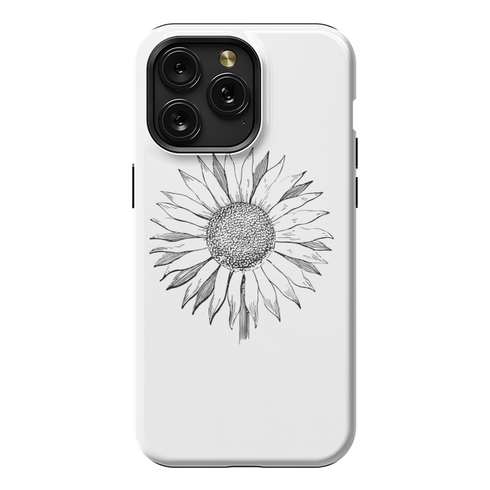 iPhone 15 Pro Max StrongFit Sunflower  by Winston