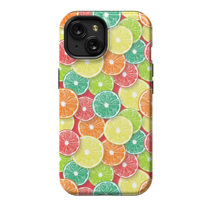 iPhone 15 StrongFit Citrus fruit slices 3 by Katerina Kirilova