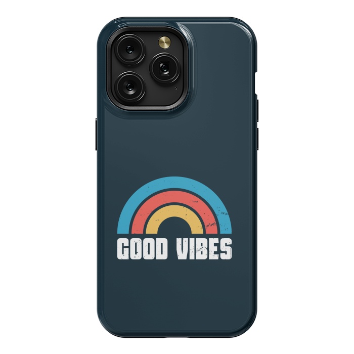 iPhone 15 Pro Max StrongFit Good Vibes by TMSarts