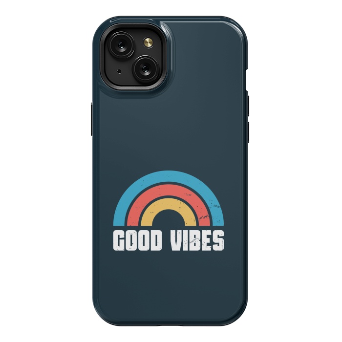 iPhone 15 Plus StrongFit Good Vibes by TMSarts