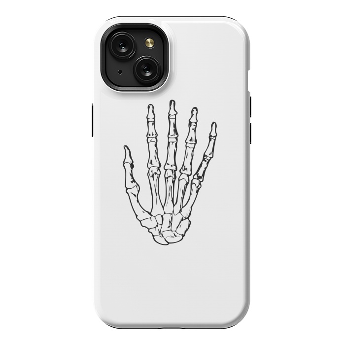 iPhone 15 Plus StrongFit Skeleton Bone by TMSarts