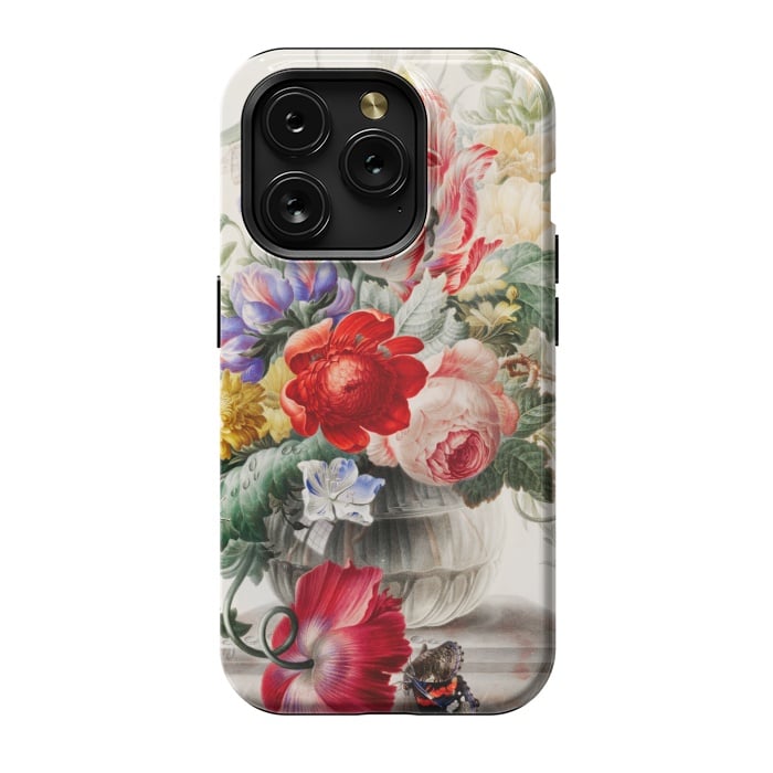 iPhone 15 Pro StrongFit Flowers in Vase by Zala Farah