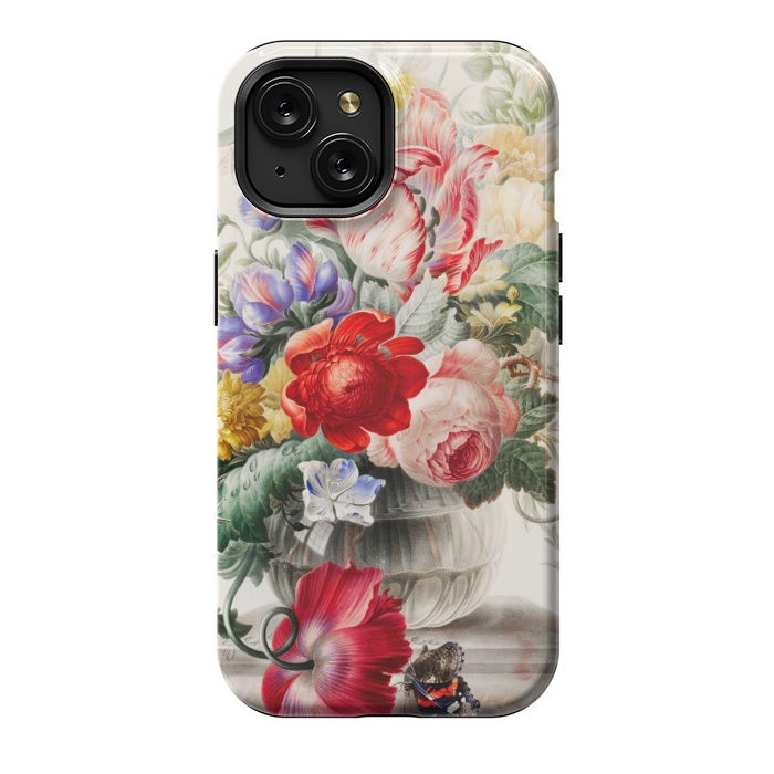iPhone 15 StrongFit Flowers in Vase by Zala Farah