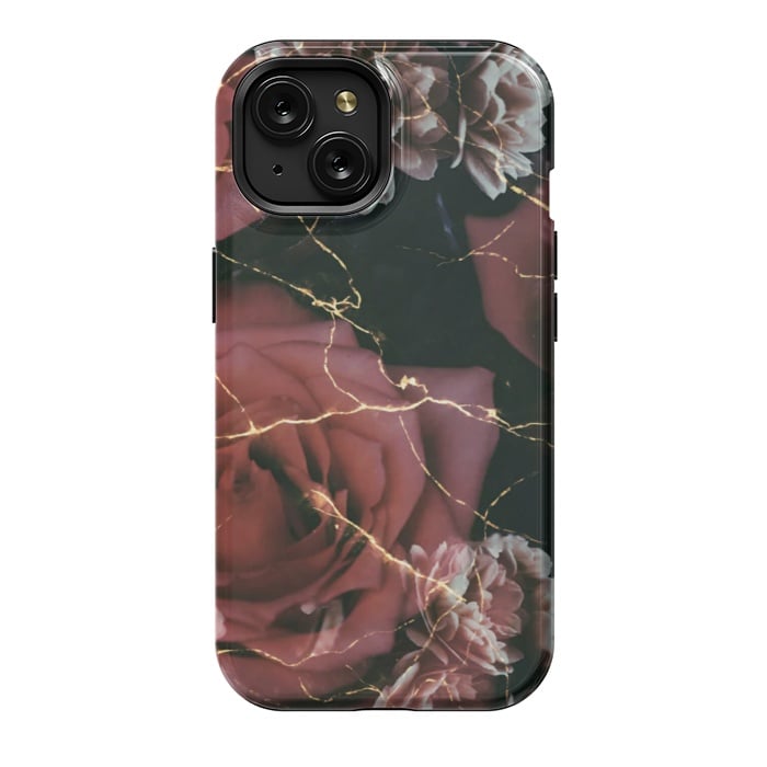 iPhone 15 StrongFit Aesthetic roses by Jms