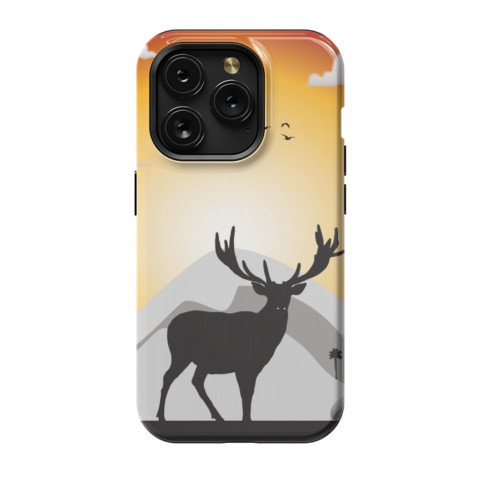 iPhone 15 Pro StrongFit Morning Forest II by Creativeaxle
