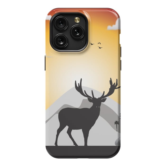 iPhone 15 Pro Max StrongFit Morning Forest II by Creativeaxle