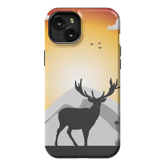 iPhone 15 Plus StrongFit Morning Forest II by Creativeaxle