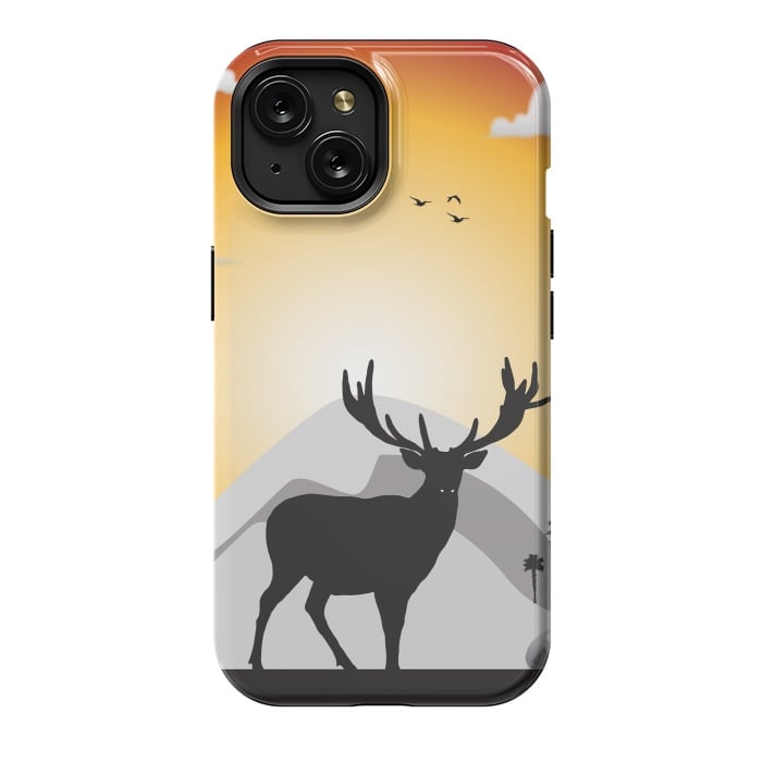 iPhone 15 StrongFit Morning Forest II by Creativeaxle