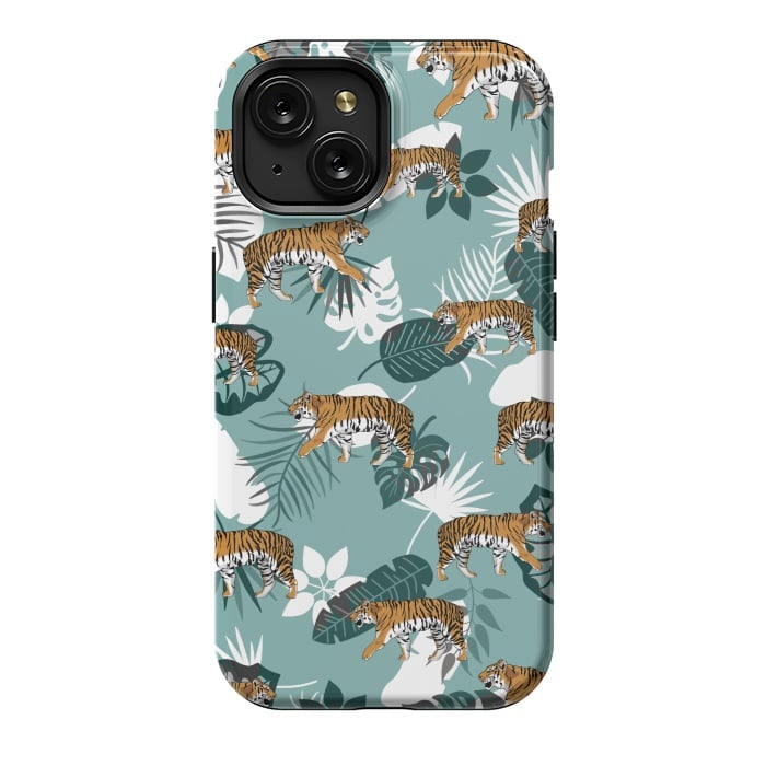 iPhone 15 StrongFit Tiger by Jms