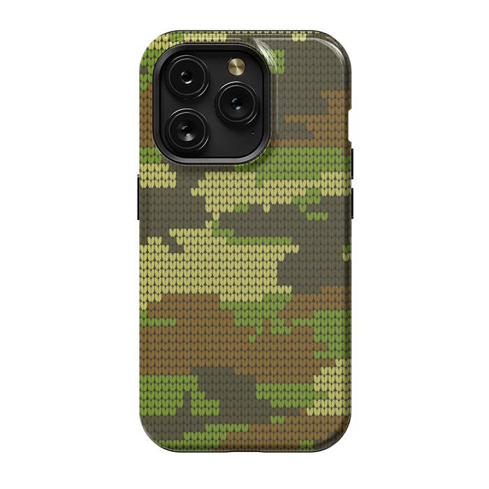 iPhone 15 Pro StrongFit camo hearts by haroulita