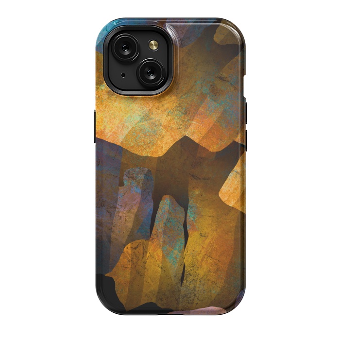 iPhone 15 StrongFit The gold cave by Steve Wade (Swade)