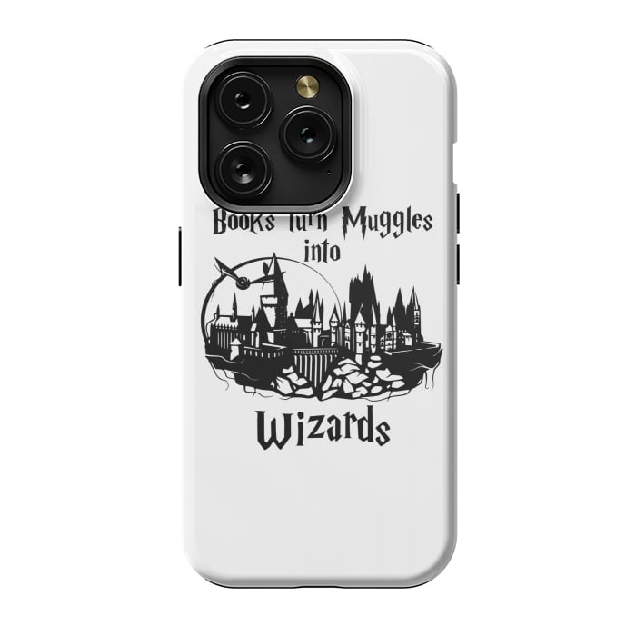 iPhone 15 Pro StrongFit Books turn muggles into wizards  by Winston
