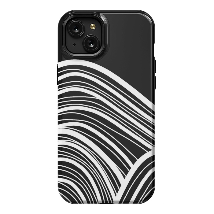 iPhone 15 Plus StrongFit The white waves by Steve Wade (Swade)