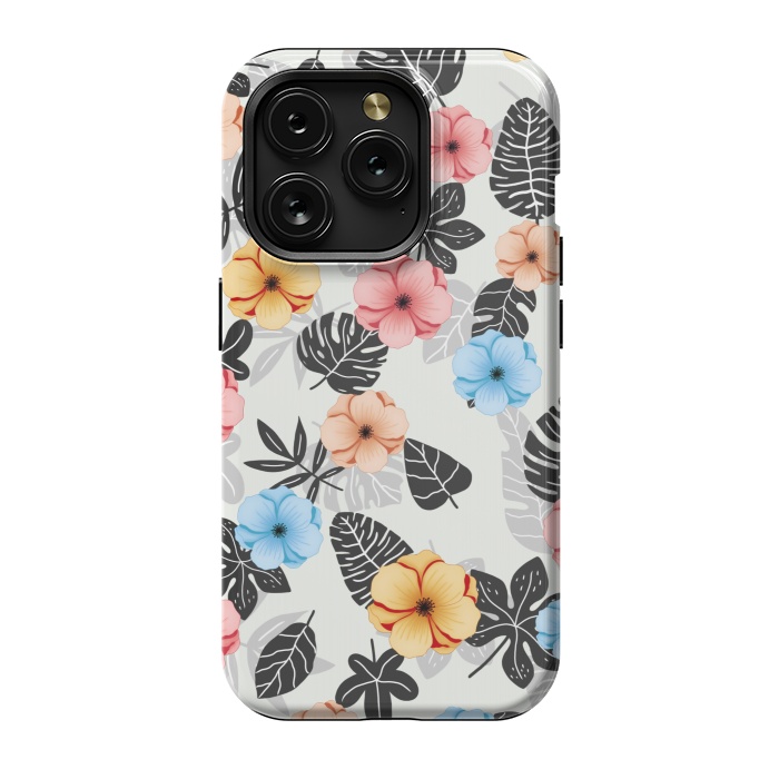 iPhone 15 Pro StrongFit Tropical patterns by Jms