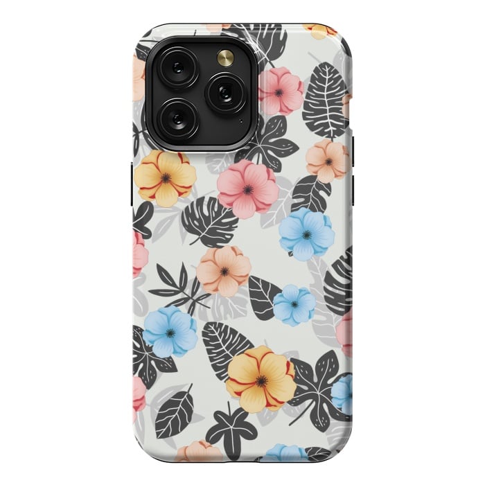 iPhone 15 Pro Max StrongFit Tropical patterns by Jms