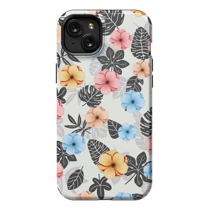 iPhone 15 Plus StrongFit Tropical patterns by Jms