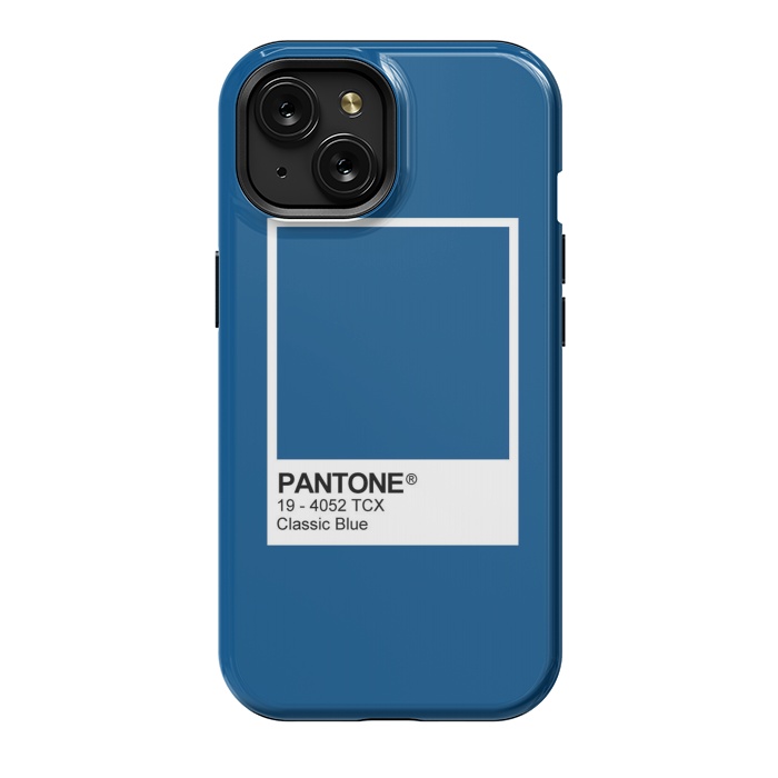 iPhone 15 StrongFit Pantone Blue Trendy colour by Martina
