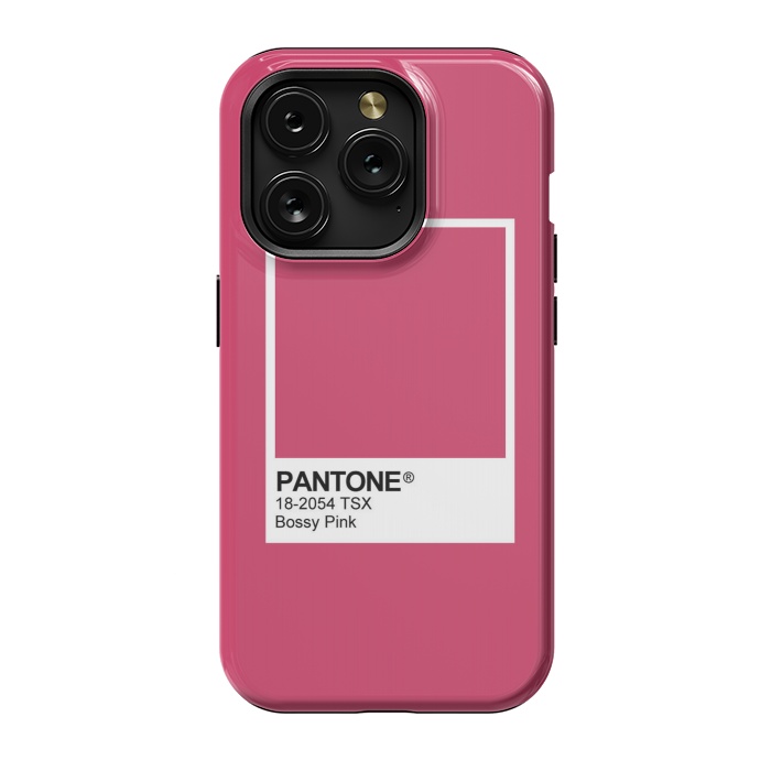 iPhone 15 Pro StrongFit Pantone Pink Trendy color by Martina