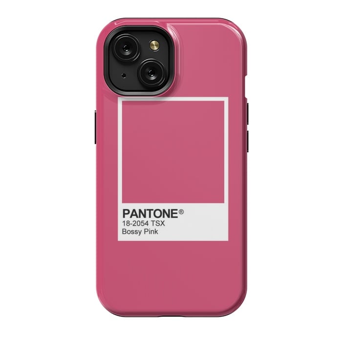 iPhone 15 StrongFit Pantone Pink Trendy color by Martina