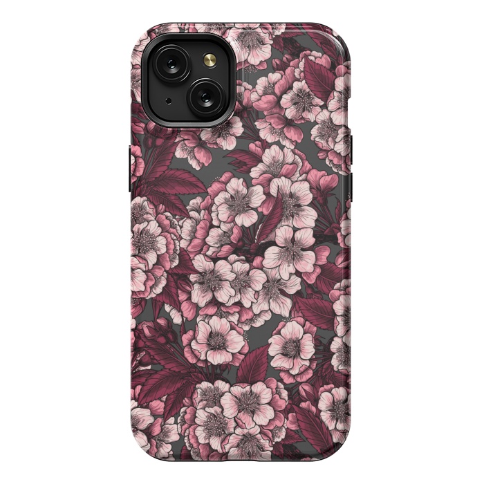 iPhone 15 Plus StrongFit Cherry blossom 2 by Katerina Kirilova