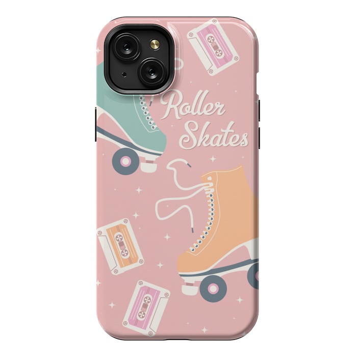 iPhone 15 Plus StrongFit Roller skates 06 by Jelena Obradovic