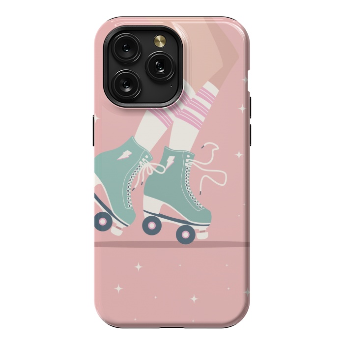 iPhone 15 Pro Max StrongFit Roller skates 01 by Jelena Obradovic