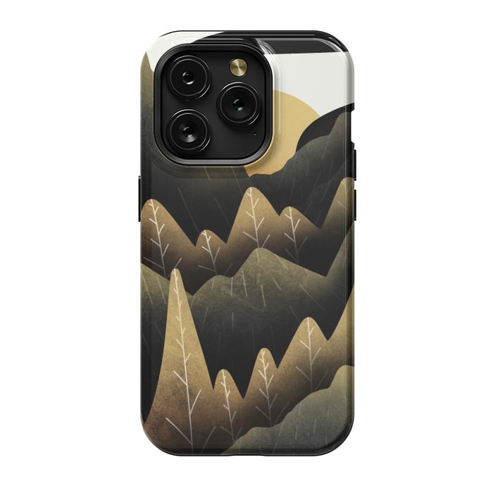 iPhone 15 Pro StrongFit The golden land by Steve Wade (Swade)