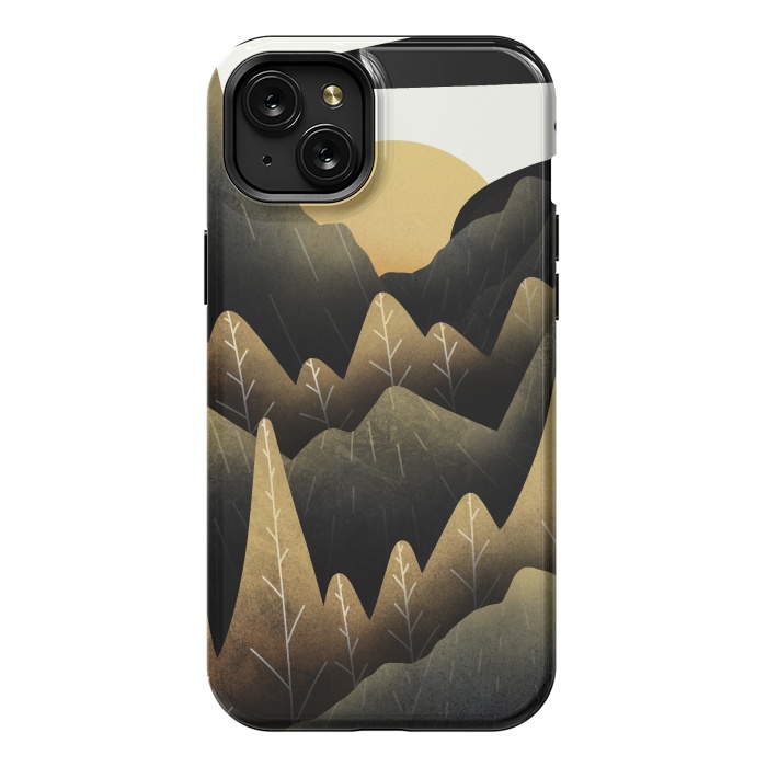 iPhone 15 Plus StrongFit The golden land by Steve Wade (Swade)