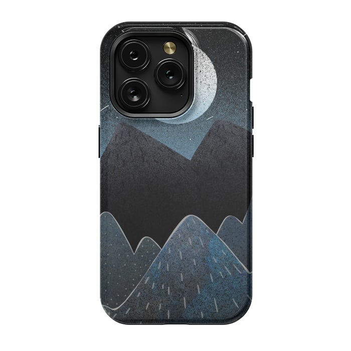 iPhone 15 Pro StrongFit Midnight blues by Steve Wade (Swade)