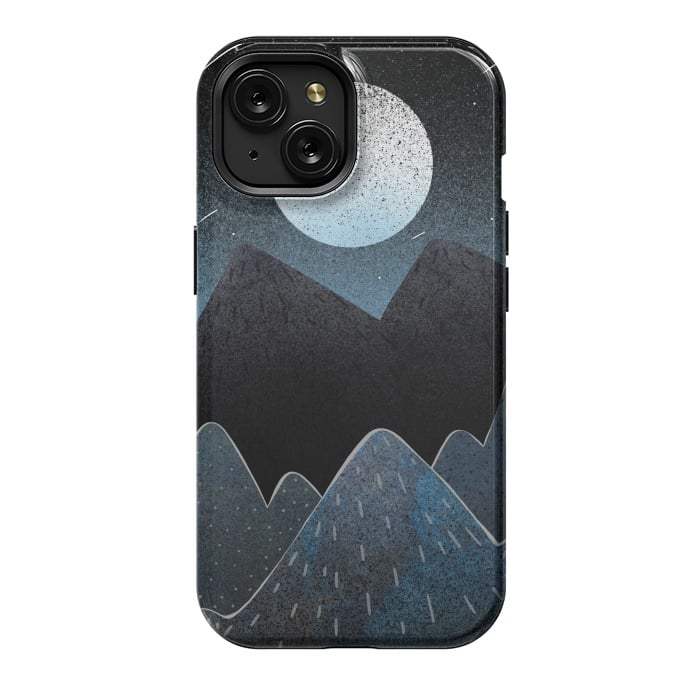 iPhone 15 StrongFit Midnight blues by Steve Wade (Swade)