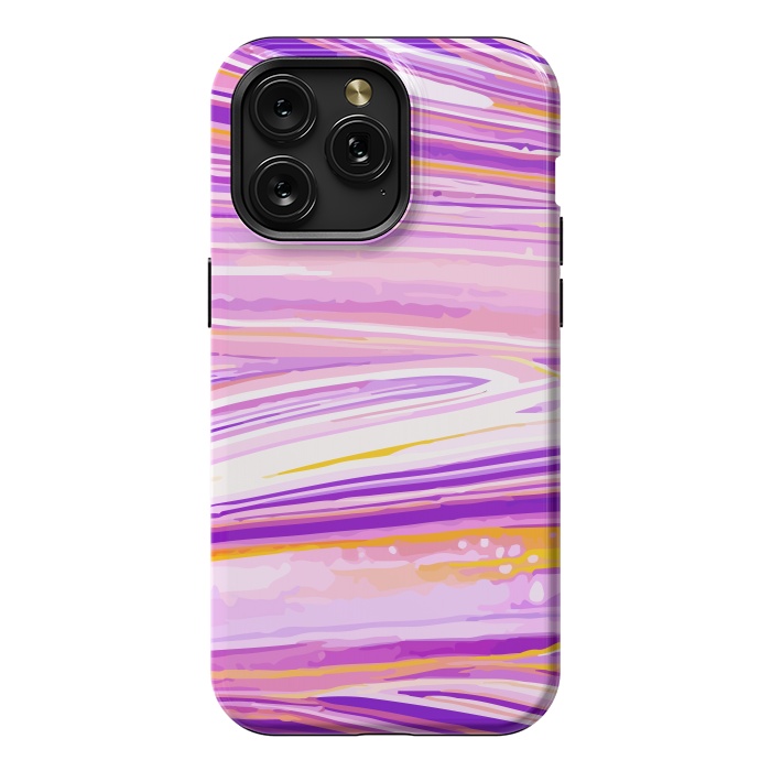 iPhone 15 Pro Max StrongFit Acrylic Marble Design IV by ArtsCase