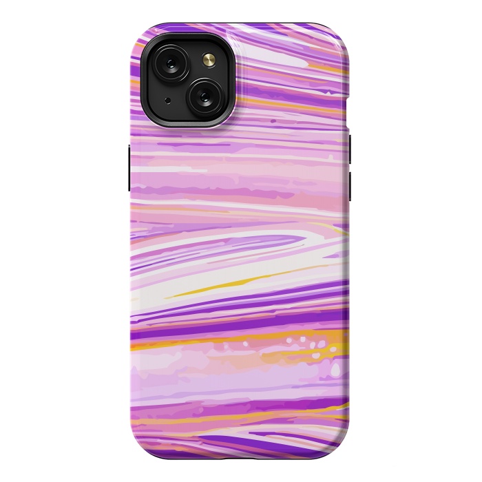 iPhone 15 Plus StrongFit Acrylic Marble Design IV by ArtsCase