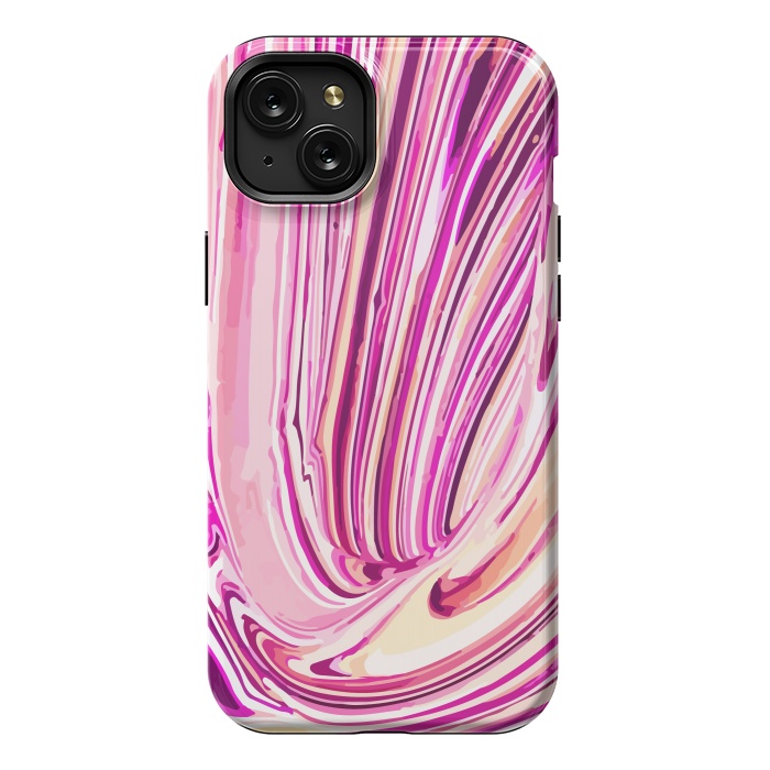 iPhone 15 Plus StrongFit Acrylic Marble Design by ArtsCase
