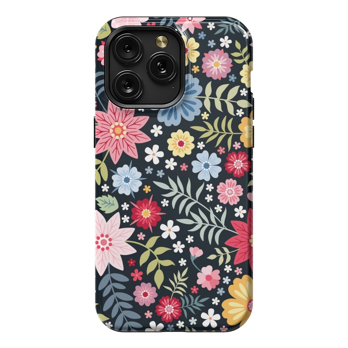 iPhone 15 Pro Max StrongFit Floral Pattern Design XXXX by ArtsCase