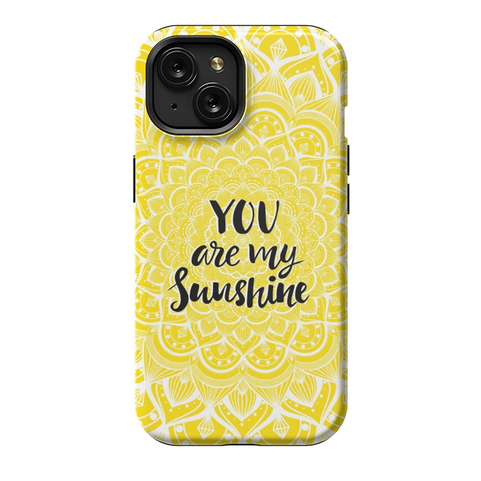 iPhone 15 StrongFit You are my sunshine by Jms