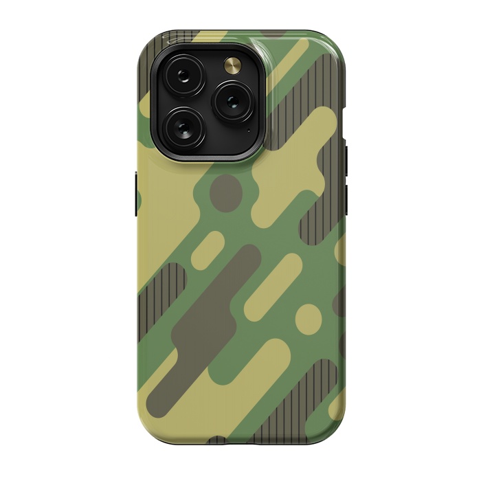 iPhone 15 Pro StrongFit camo by haroulita