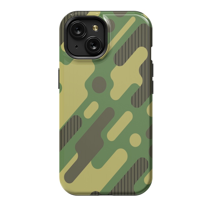 iPhone 15 StrongFit camo by haroulita
