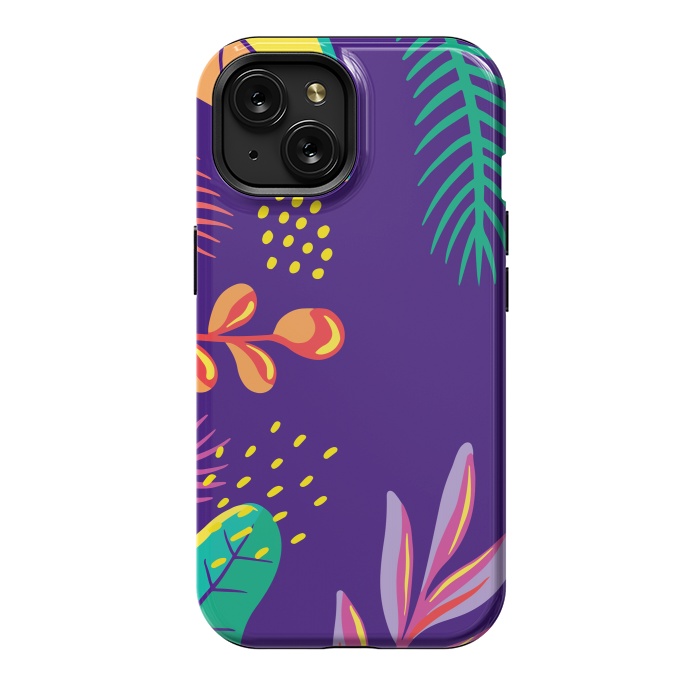 iPhone 15 StrongFit exotic flowers x by haroulita