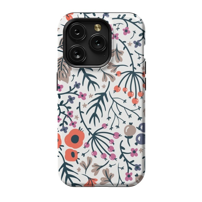 iPhone 15 Pro StrongFit Floral motif by Winston