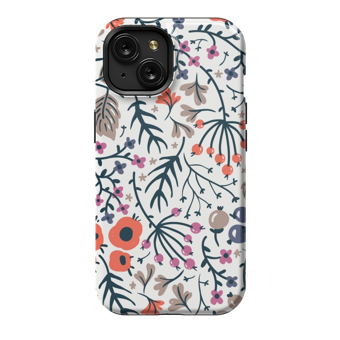 iPhone 15 StrongFit Floral motif by Winston