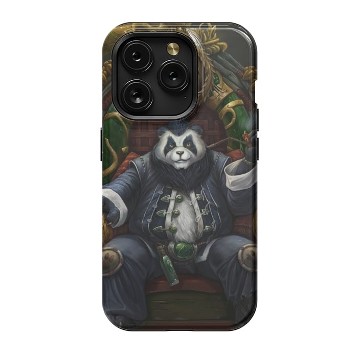iPhone 15 Pro StrongFit Smoking Panda  by Winston