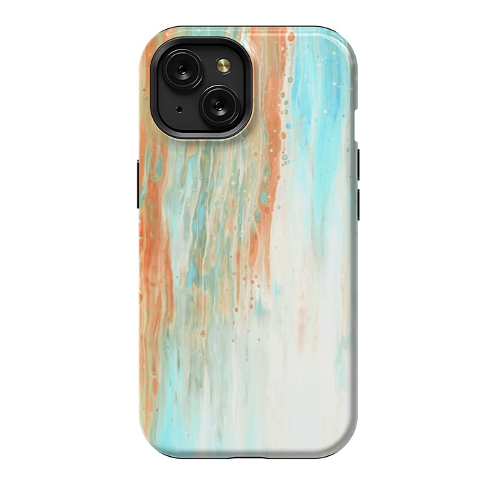iPhone 15 StrongFit Abstract Liquid Pattern by Creativeaxle