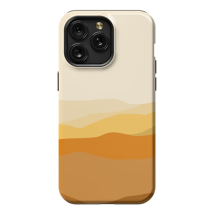 iPhone 15 Pro Max StrongFit Brown Valley by Creativeaxle