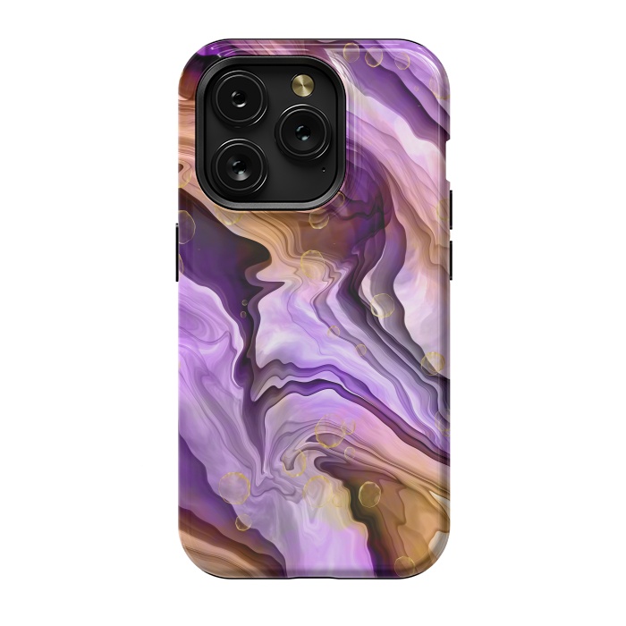 iPhone 15 Pro StrongFit Orchidia of the vast ocean by Xylo Riescent