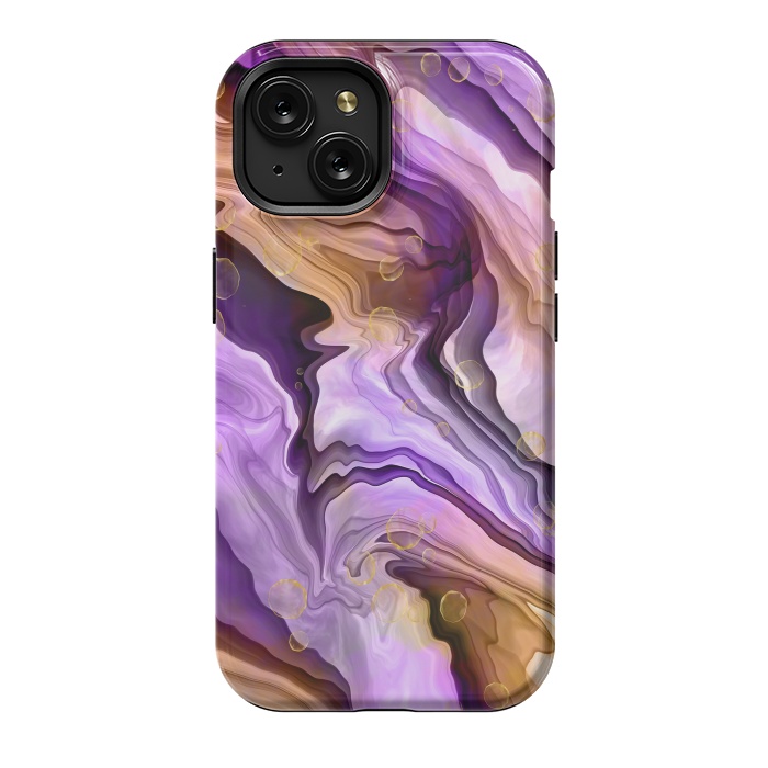 iPhone 15 StrongFit Orchidia of the vast ocean by Xylo Riescent