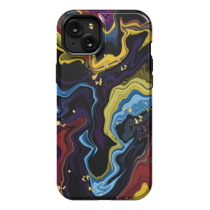 iPhone 15 Plus StrongFit Between the stars and waves by Xylo Riescent