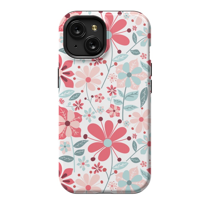 iPhone 15 StrongFit Floral Design 124 by ArtsCase