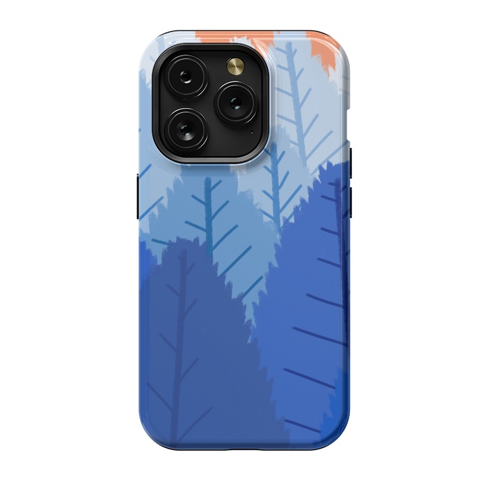 iPhone 15 Pro StrongFit Deep blue forests  by Steve Wade (Swade)