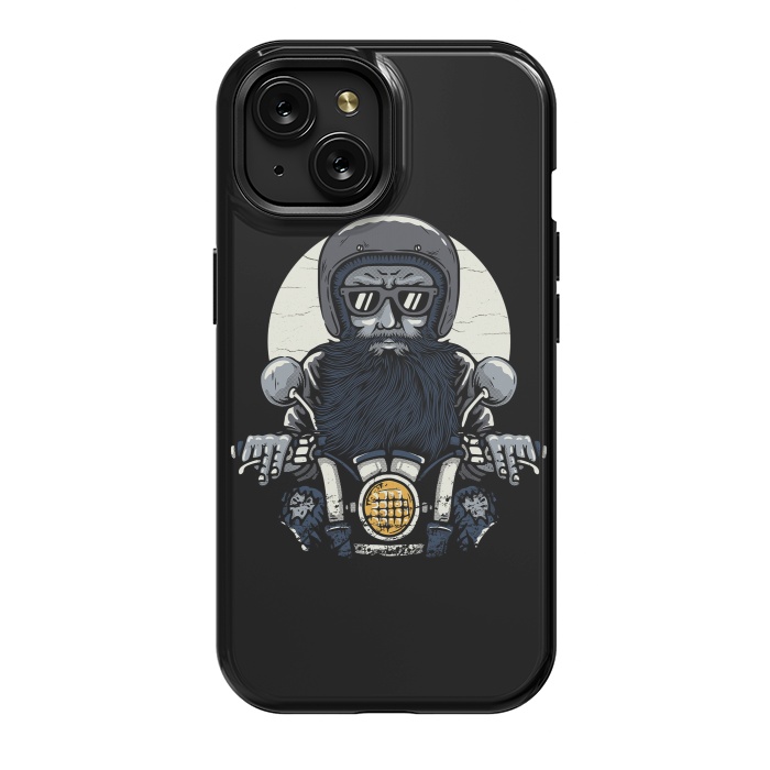 iPhone 15 StrongFit Old Biker by Afif Quilimo