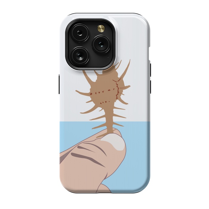 iPhone 15 Pro StrongFit Sun On The Conch by Creativeaxle